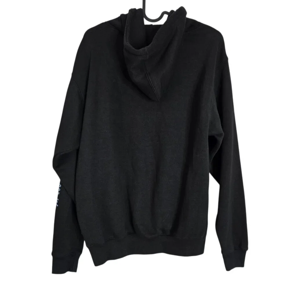 Pacific & Co. Black "Fort Lauderdale, FL" Long Sleeve Sweatshirt w. Hoodie Small - Picture 2 of 2